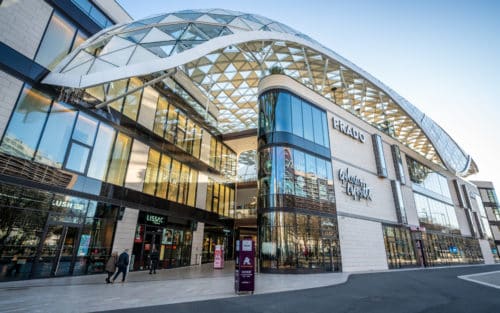 Shopping center in France