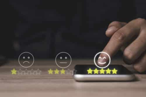 Customer reviews and reputation management